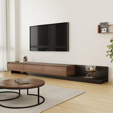 Extendable TV Stand Walnut