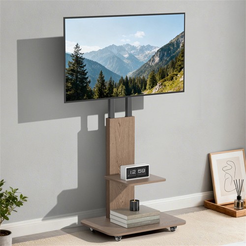 Floor stand rustic media - stand,