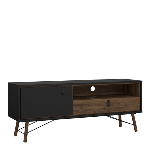 Matt black walnut unit - black, 1