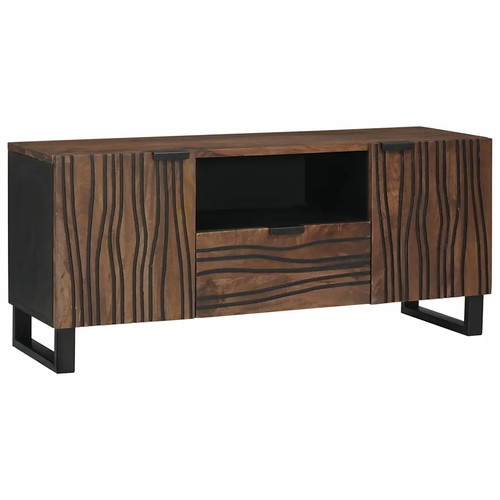 Walplus walnut drawer unit - walplus,
