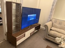 Modern Walnut TV Unit with