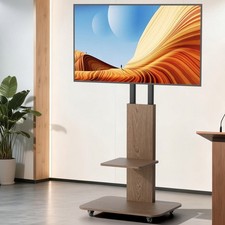 Mobile TV Floor Stand for