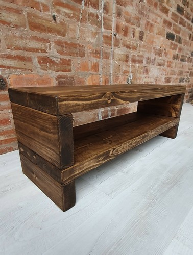Stand unit solid rustic - stand/tv,